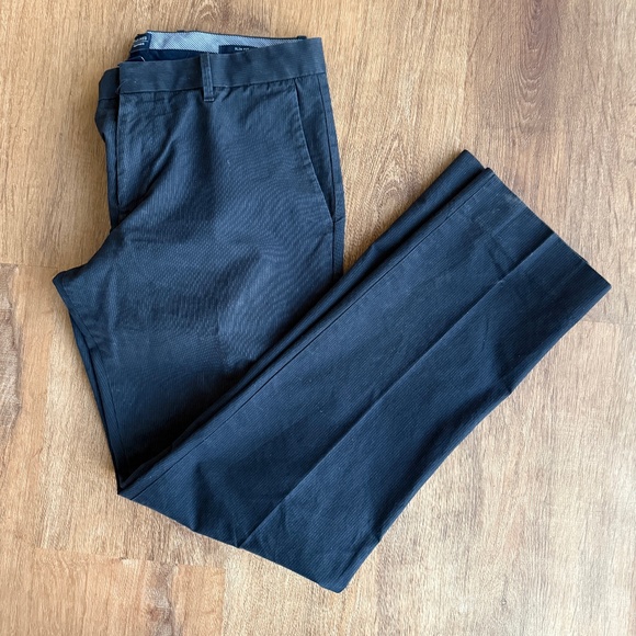 GAP Blue Slim Fit Tailored Khakis Chino Straight Pants Mens SIZE 32X32 - Picture 1 of 7